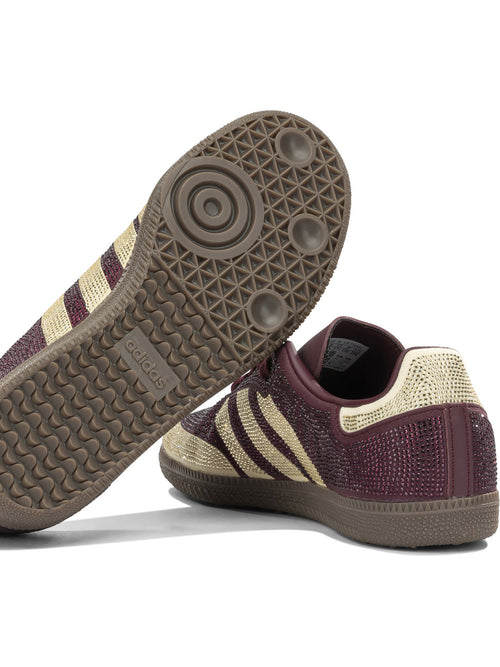 Adidas Originals "Samba OG" Low-Top Sneakers - Burgundy