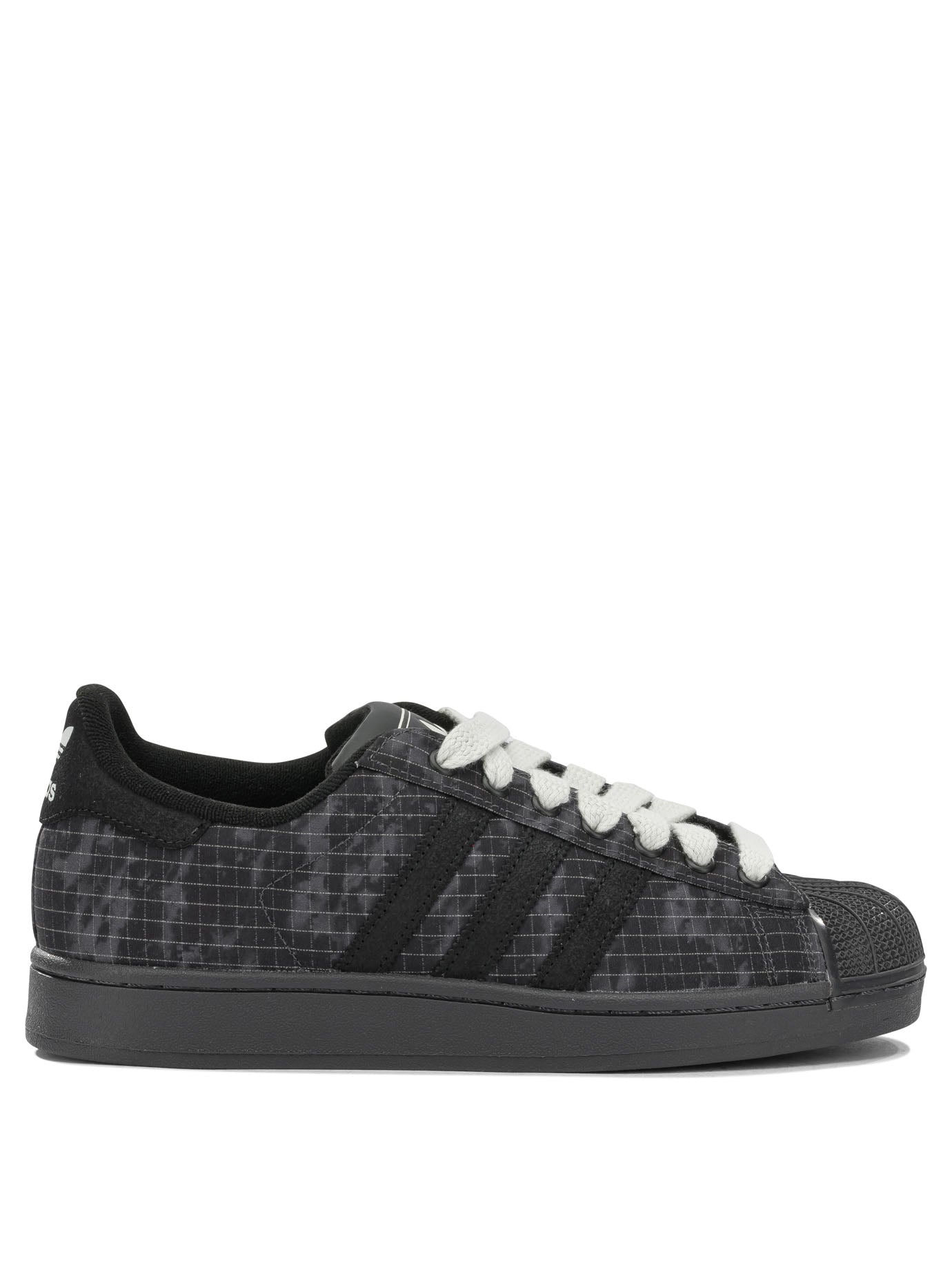 Adidas Originals "Superstar II" Low-Top Sneakers - Grey
