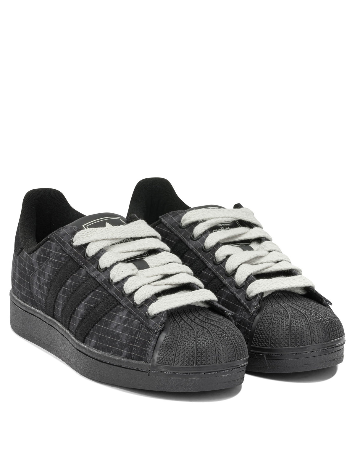 Adidas Originals "Superstar II" Low-Top Sneakers - Grey