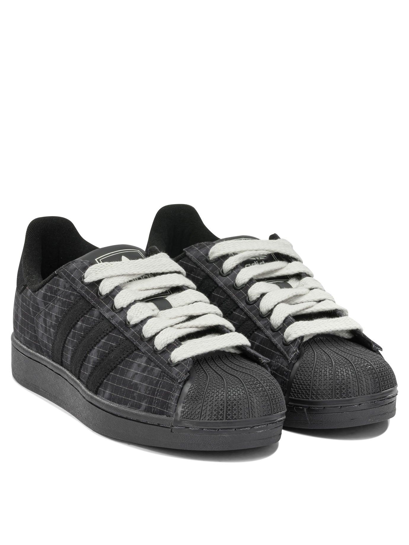 Adidas Originals "Superstar II" Low-Top Sneakers - Grey