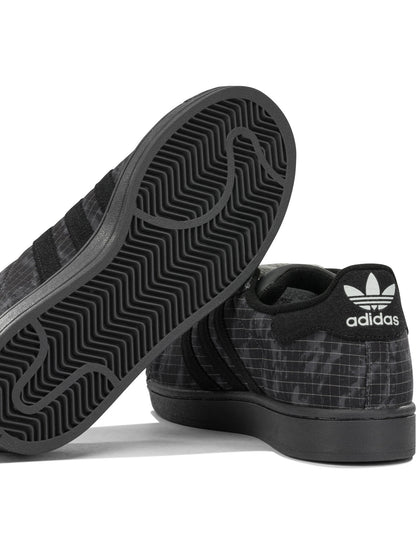 Adidas Originals "Superstar II" Low-Top Sneakers - Grey