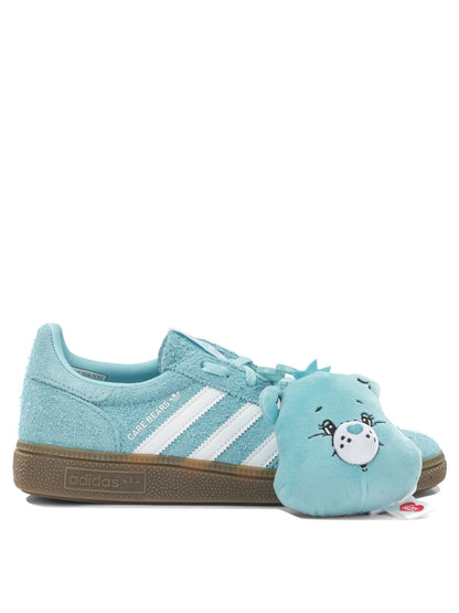Adidas Originals "Handball Spezial Care Bears x Adidas" Low-Top Sneakers - Light Blue
