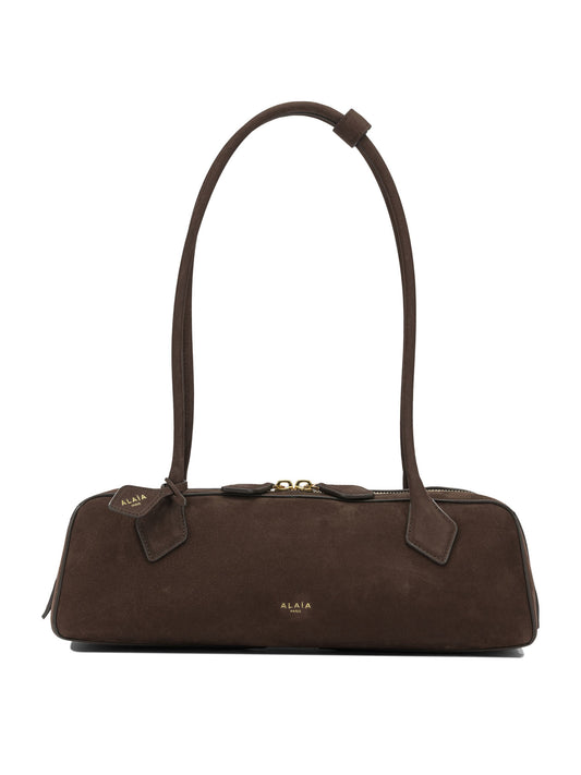 AlaïA "Teckel" medium shoulder bag - Brown