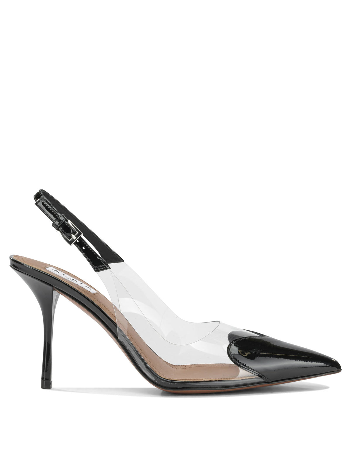 AlaïA "LE CŒUR 90MM" Slingback - Black