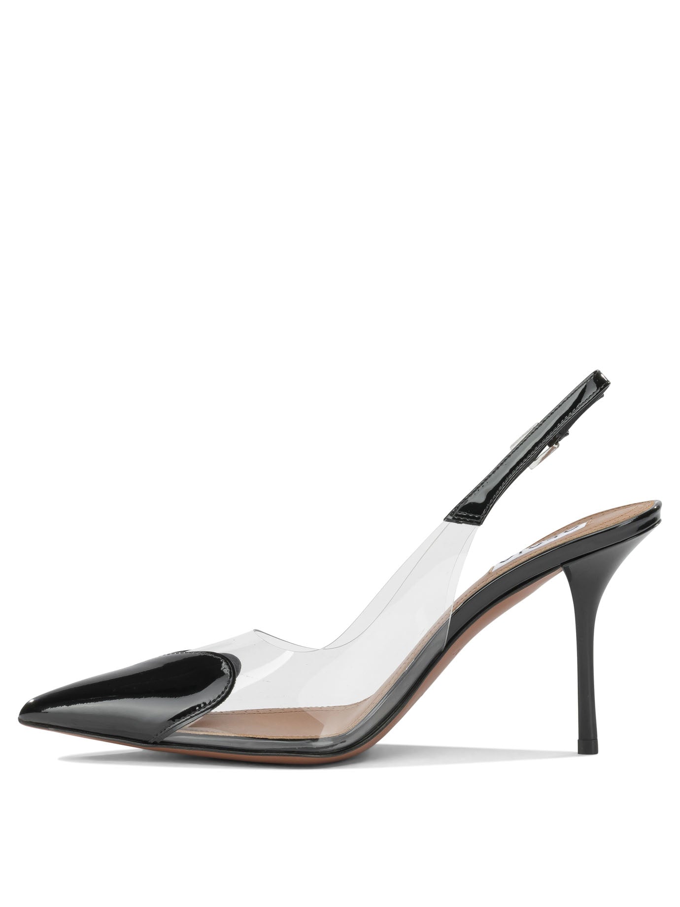 AlaïA "LE CŒUR 90MM" Slingback - Black