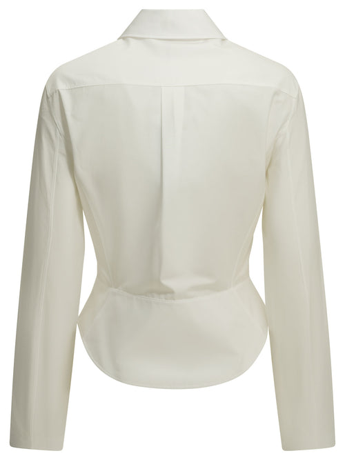 AlaïA "Peplum" Formal Shirt - White