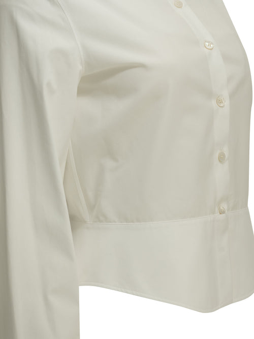 AlaïA "Peplum" Formal Shirt - White