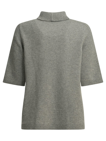 AlaïA Cashmere turtleneck sweater - Grey
