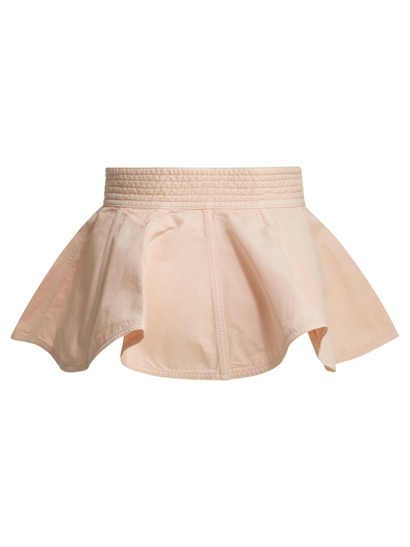 AlaïA "Peplum" Mini Skirt - Pink