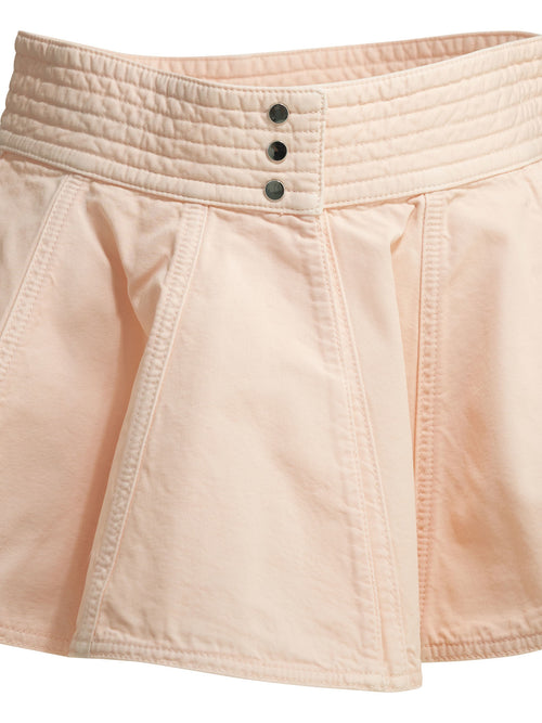 AlaïA "Peplum" Mini Skirt - Pink