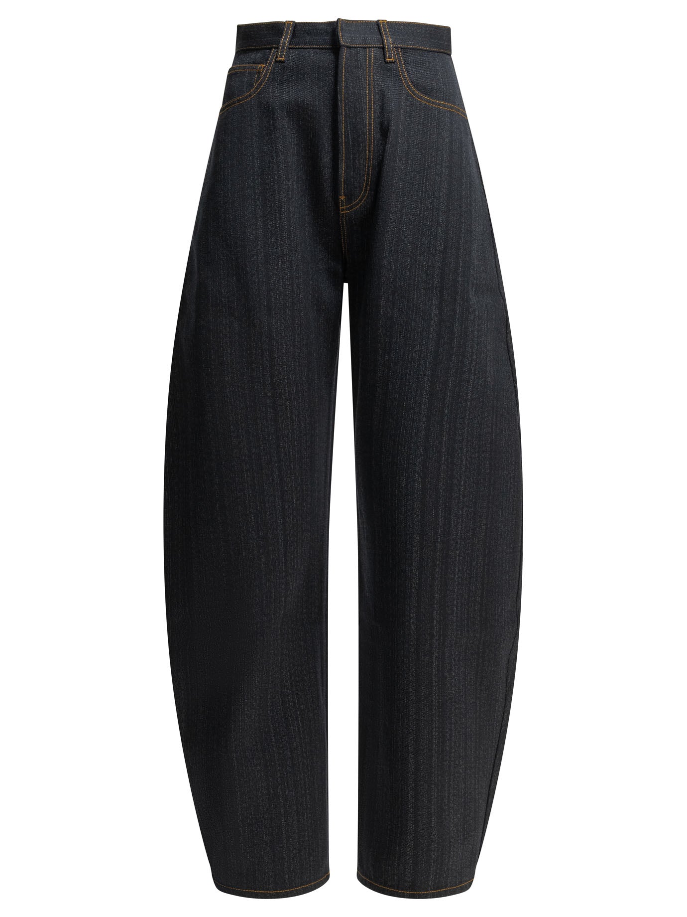 AlaïA "Round" Wide-Leg Jeans - Blue