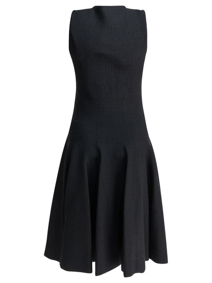 AlaïA Short flared dress - Blue