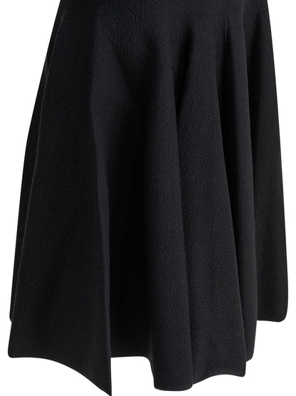 AlaïA Short flared dress - Blue