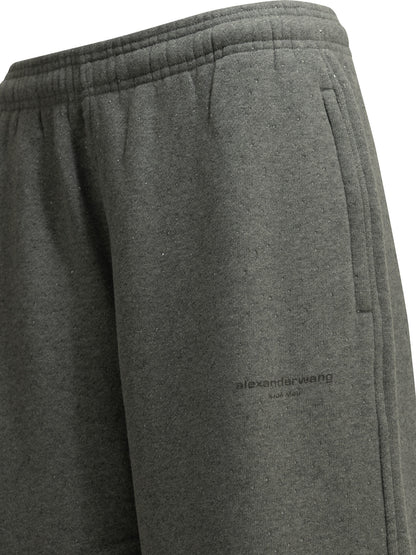 Alexander Wang "Hotfix" Athletic Pants - Grey