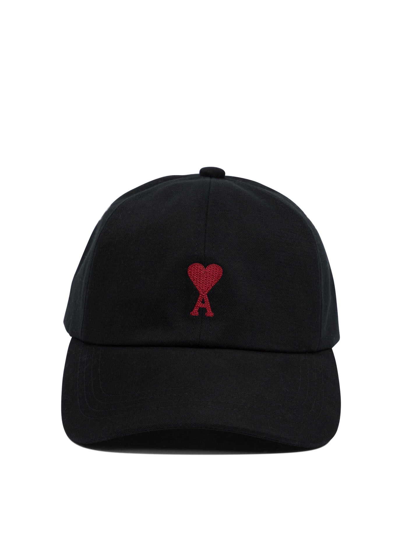 Ami Paris "Ami De Cœur" Baseball Cap - Black