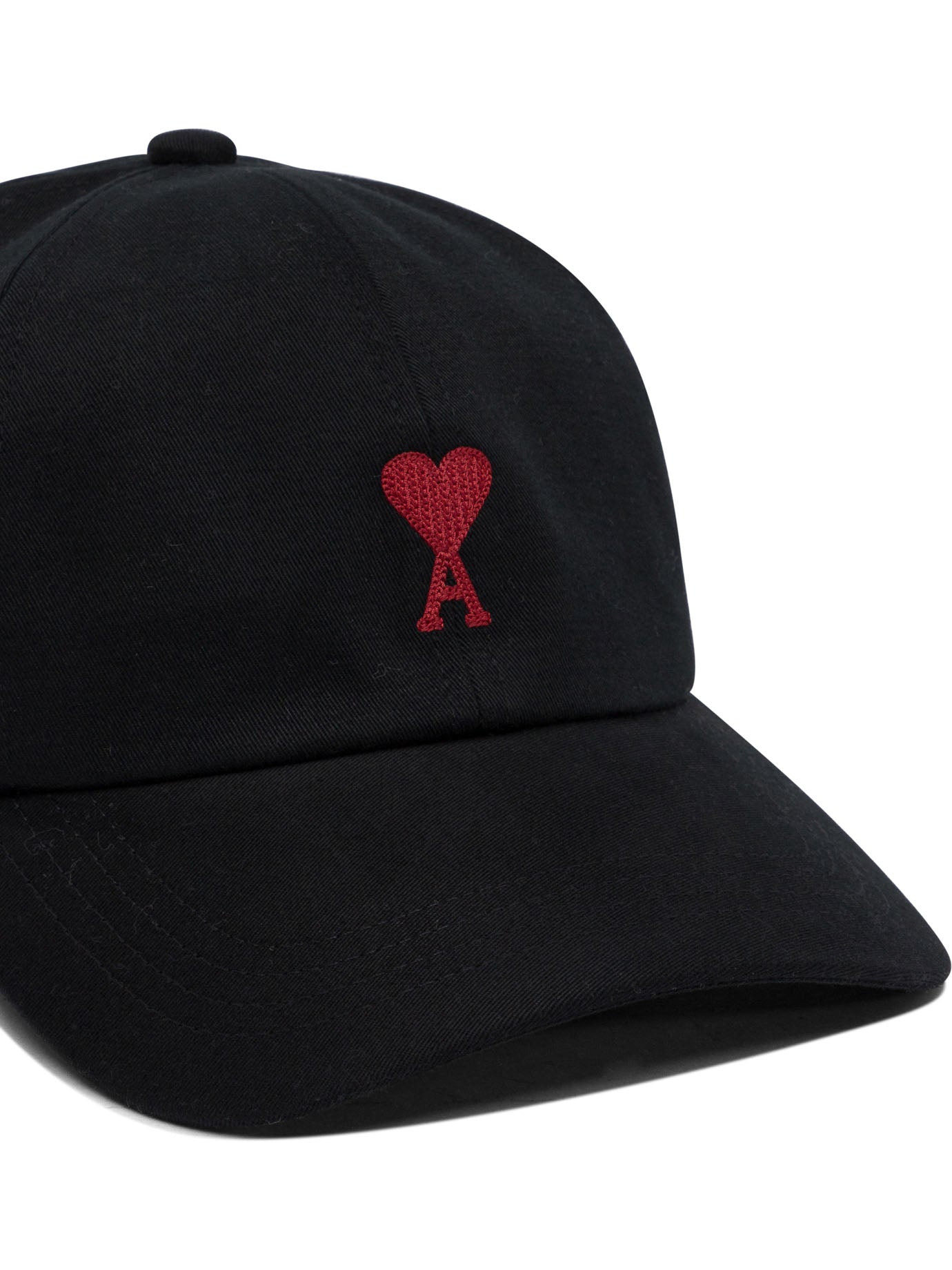 Ami Paris "Ami De Cœur" Baseball Cap - Black
