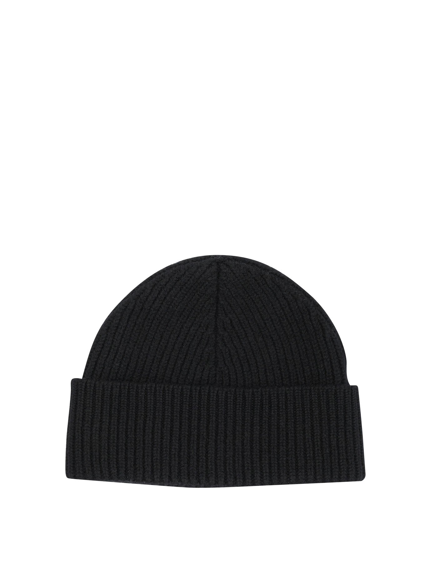 Ami Paris Merino wool beanie - Black