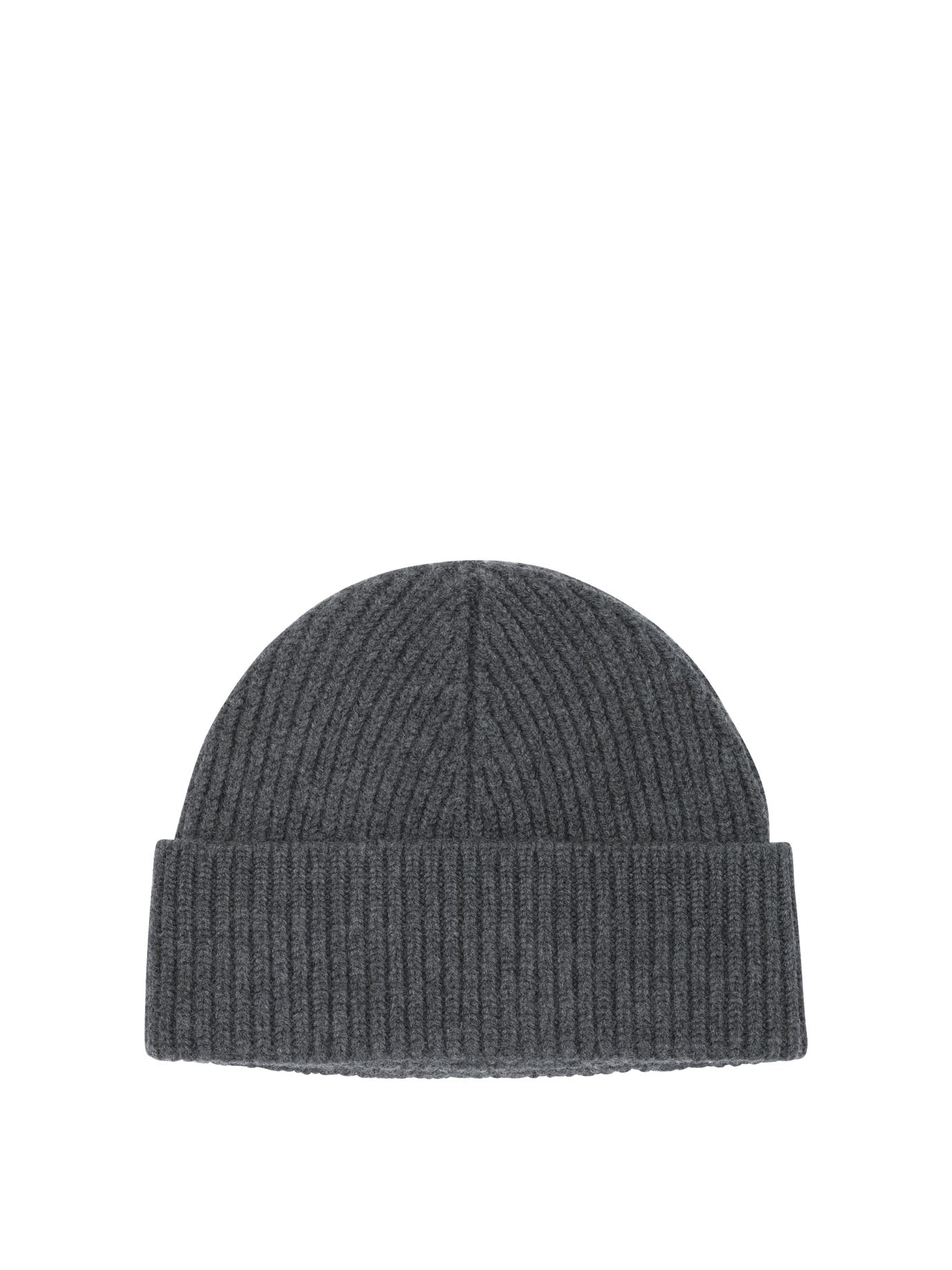 Ami Paris Merino wool beanie - Grey