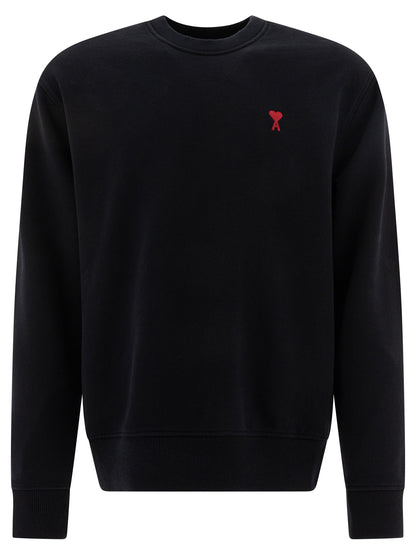 Ami Paris "Ami De Coeur" crewneck sweatshirt - Black