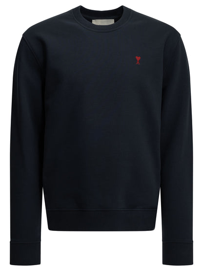 Ami Paris "Ami De Coeur" crewneck sweatshirt - Blue