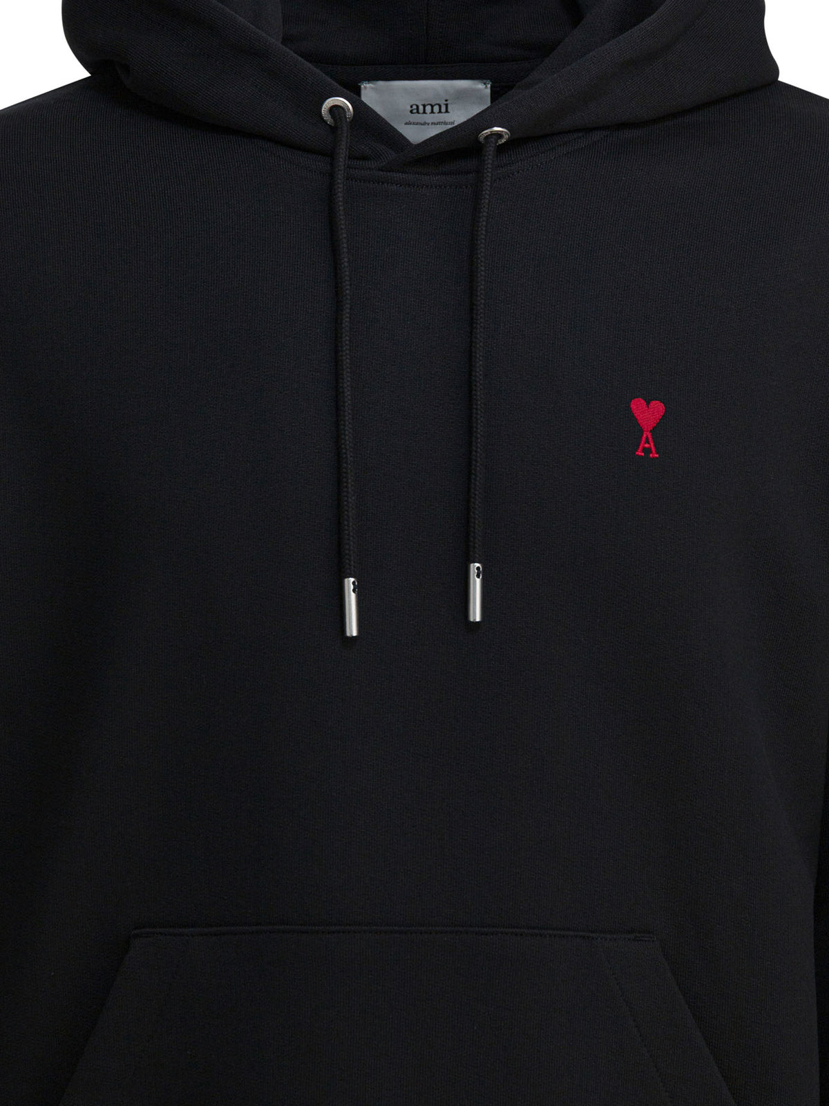Ami Paris "Ami de Coeur" hoodie - Black