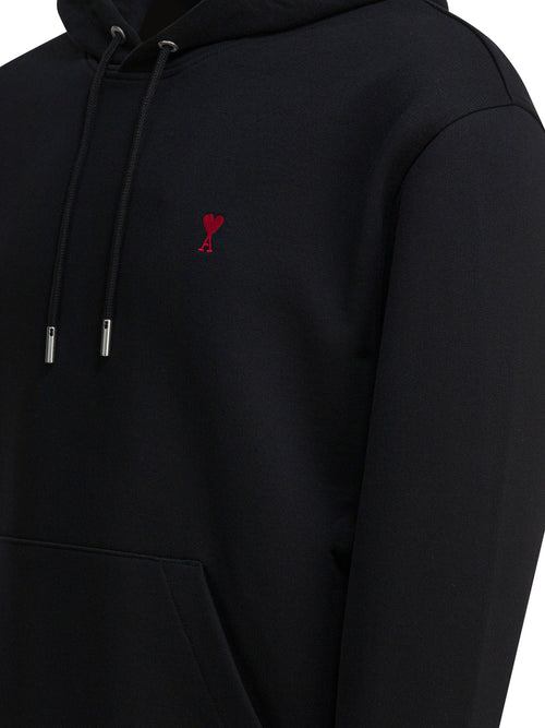 Ami Paris "Ami de Coeur" hoodie - Black