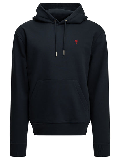 Ami Paris "Ami de Coeur" hoodie - Blue