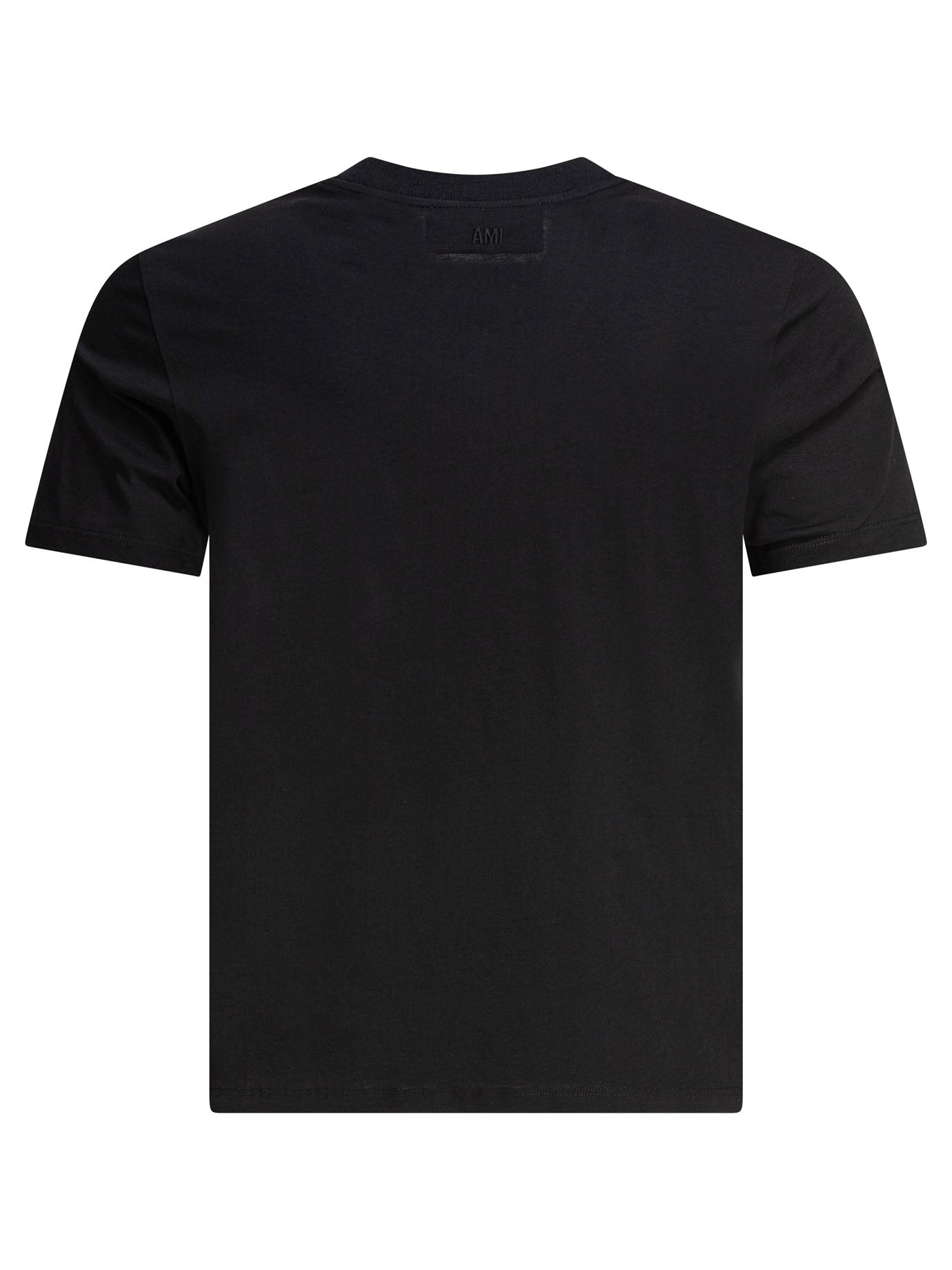 Ami Paris Crew-neck T-shirt with logo - Black