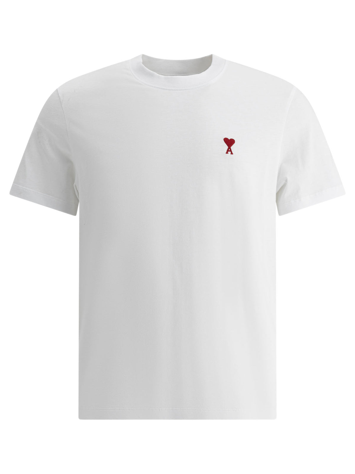 Ami Paris Crew-neck T-shirt with logo - White