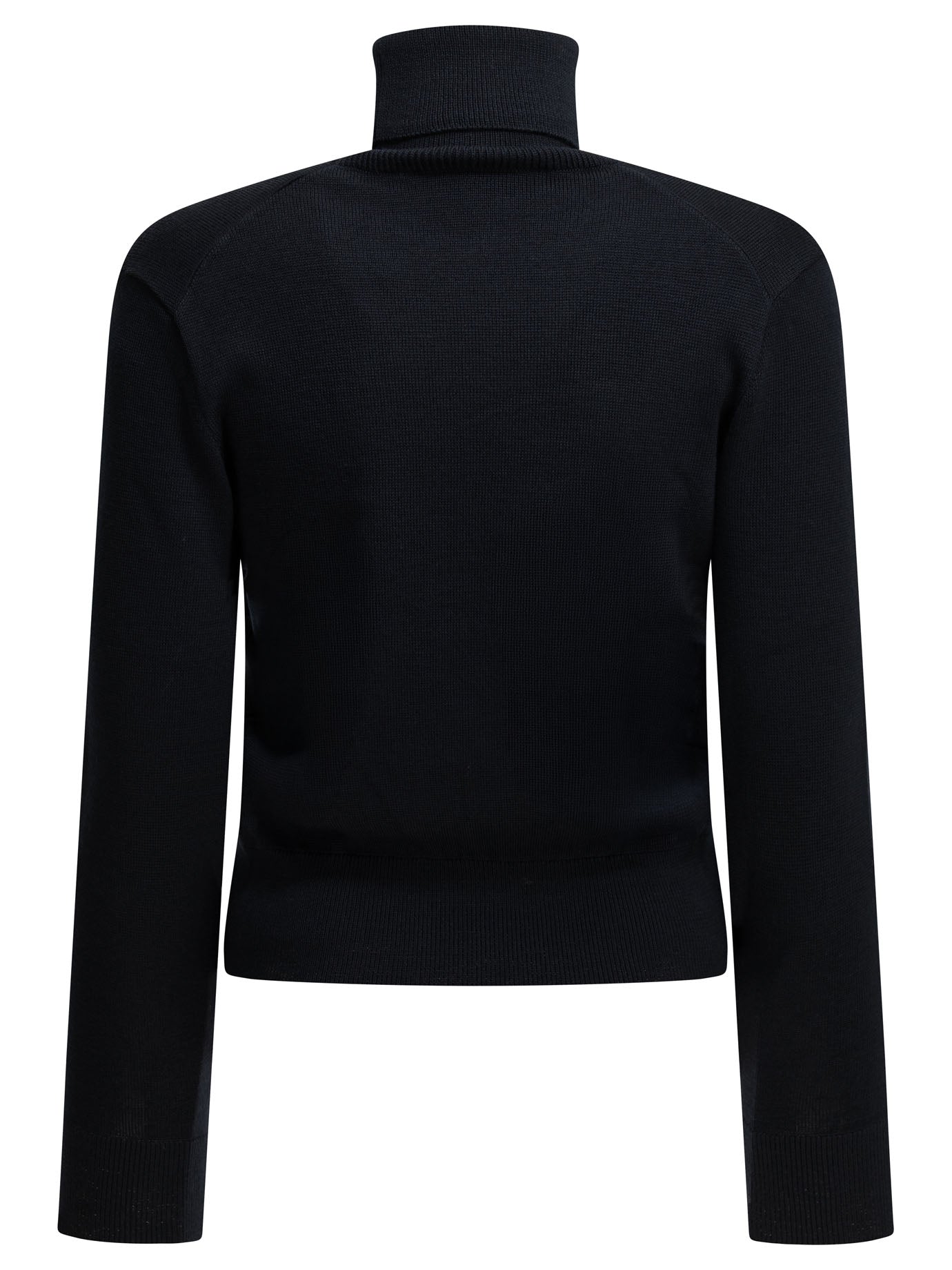 Ami Paris "Ami de Coeur" Turtleneck Sweater - Blue