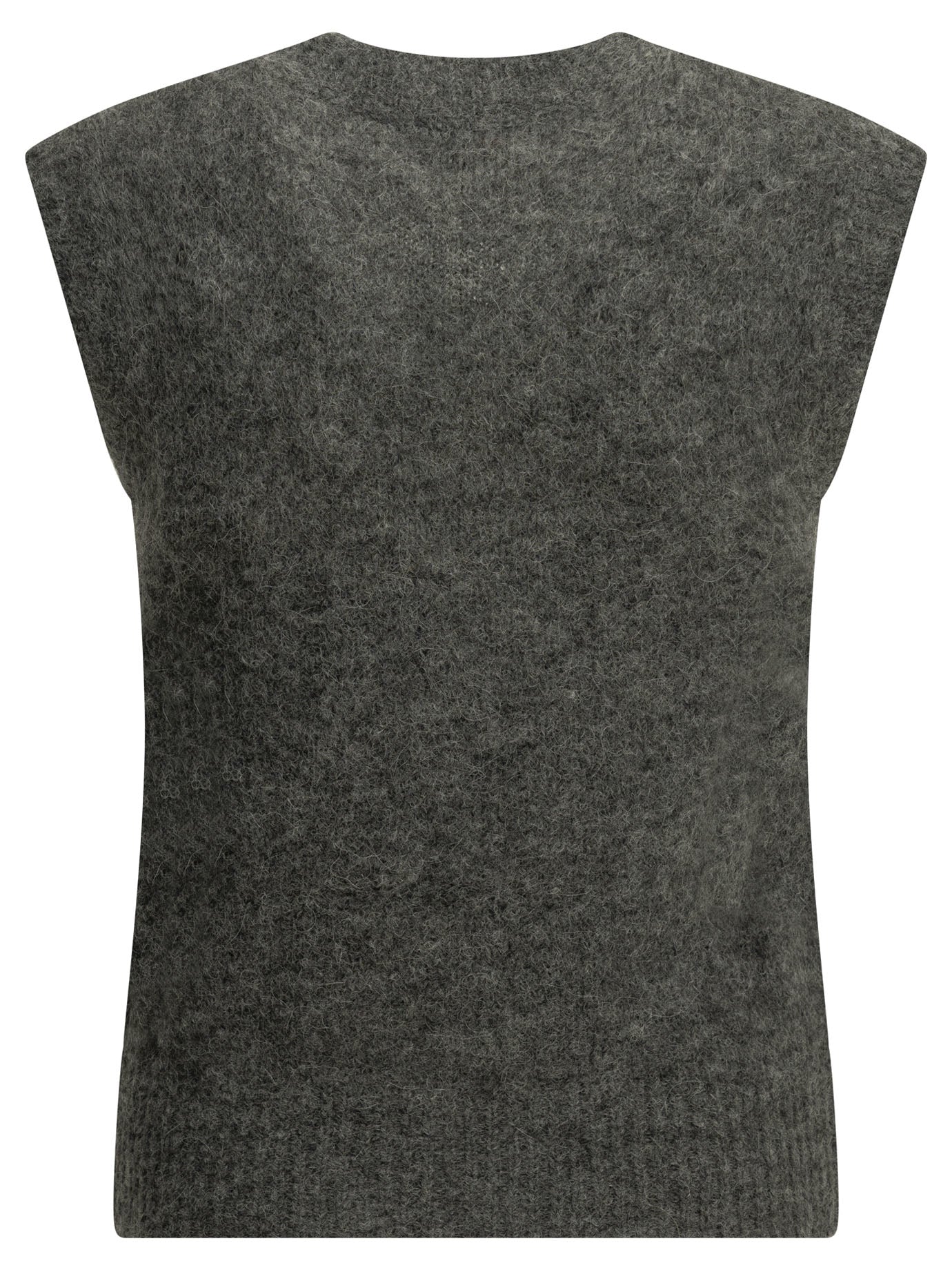 Ami Paris Logo Vest - Grey