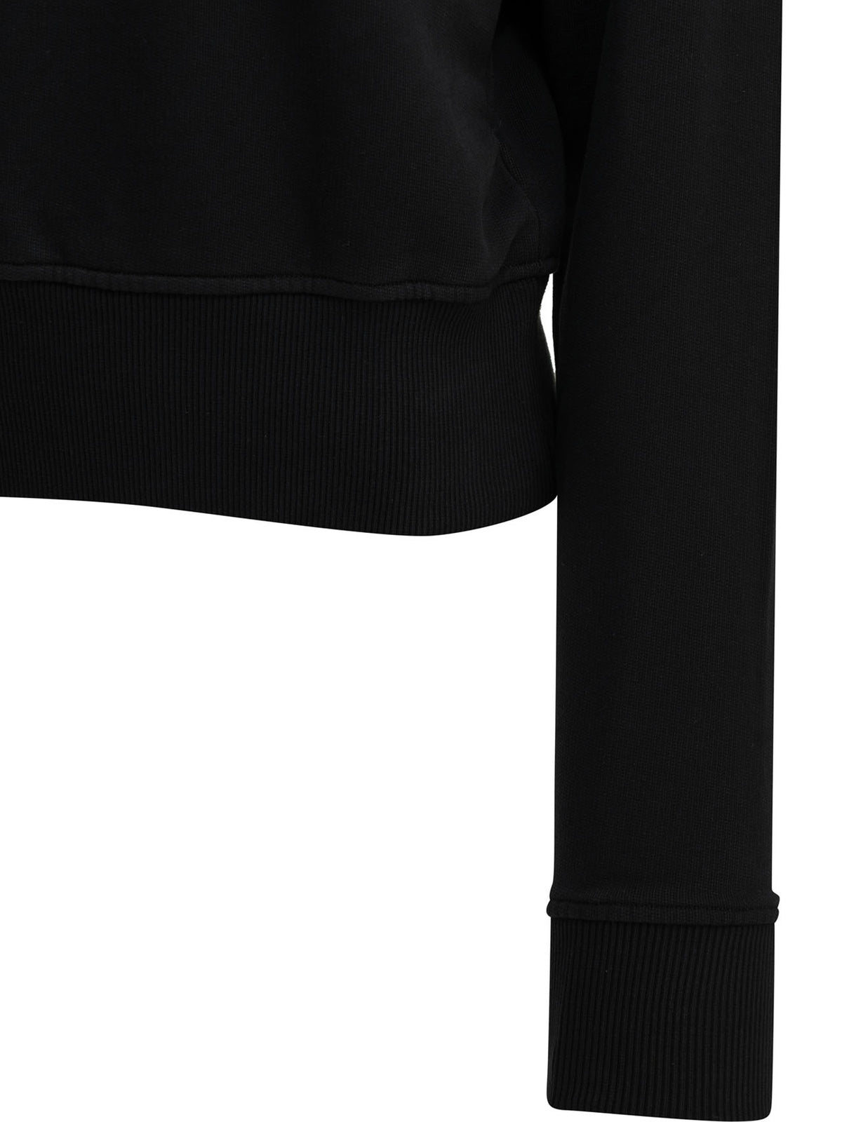 Ami Paris "Ami de Coeur" Crew-Neck Sweatshirt - Black