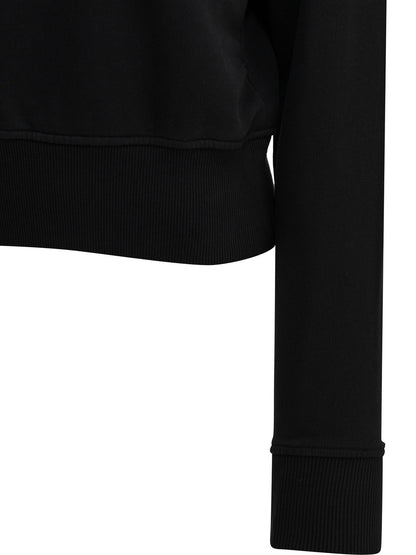 Ami Paris "Ami de Coeur" Crew-Neck Sweatshirt - Black