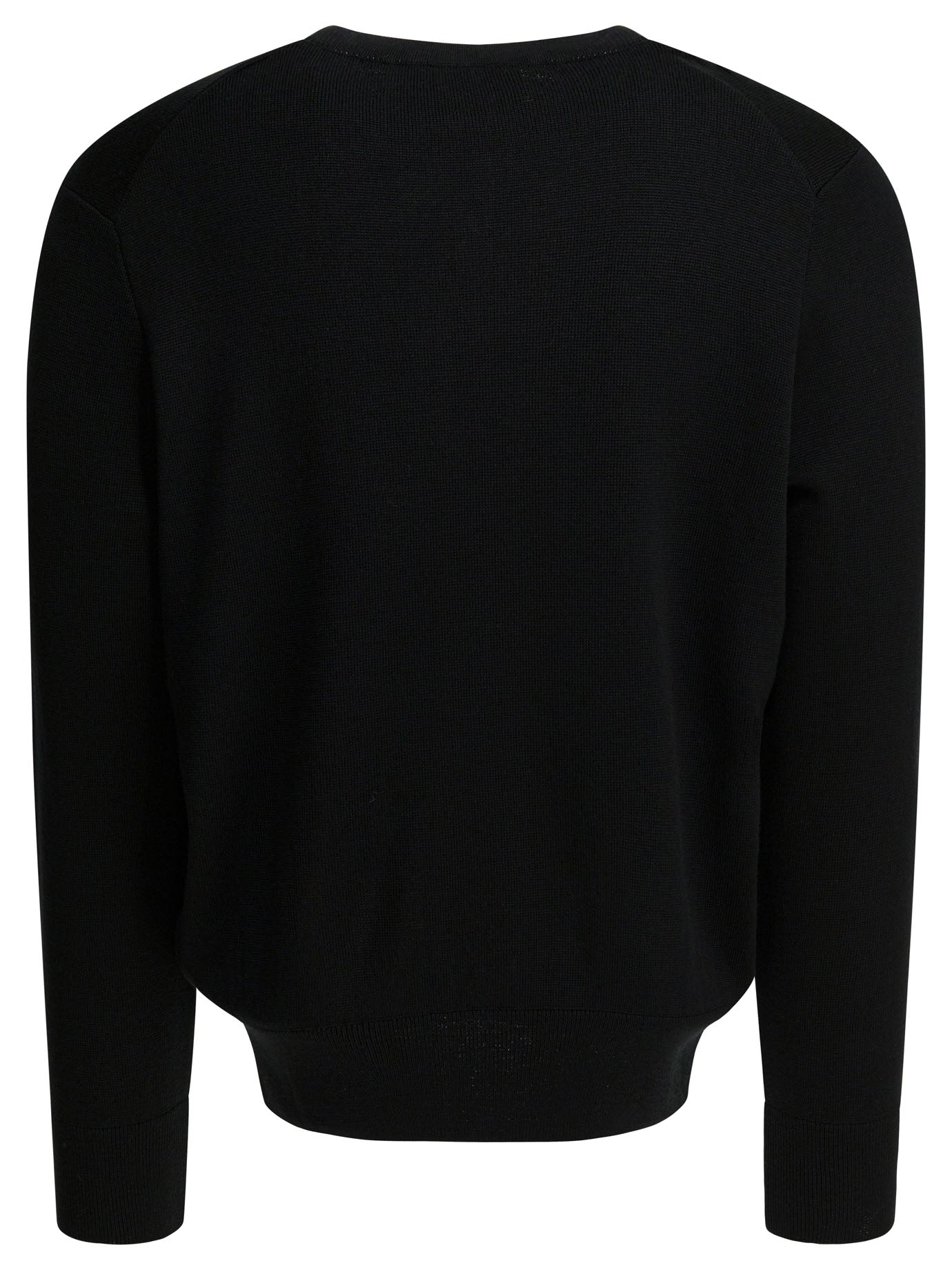 Ami Paris Wool crewneck sweater - Black