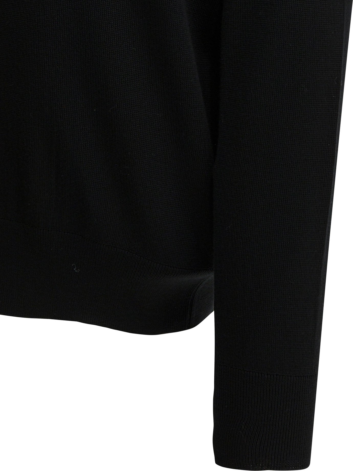 Ami Paris Wool crewneck sweater - Black