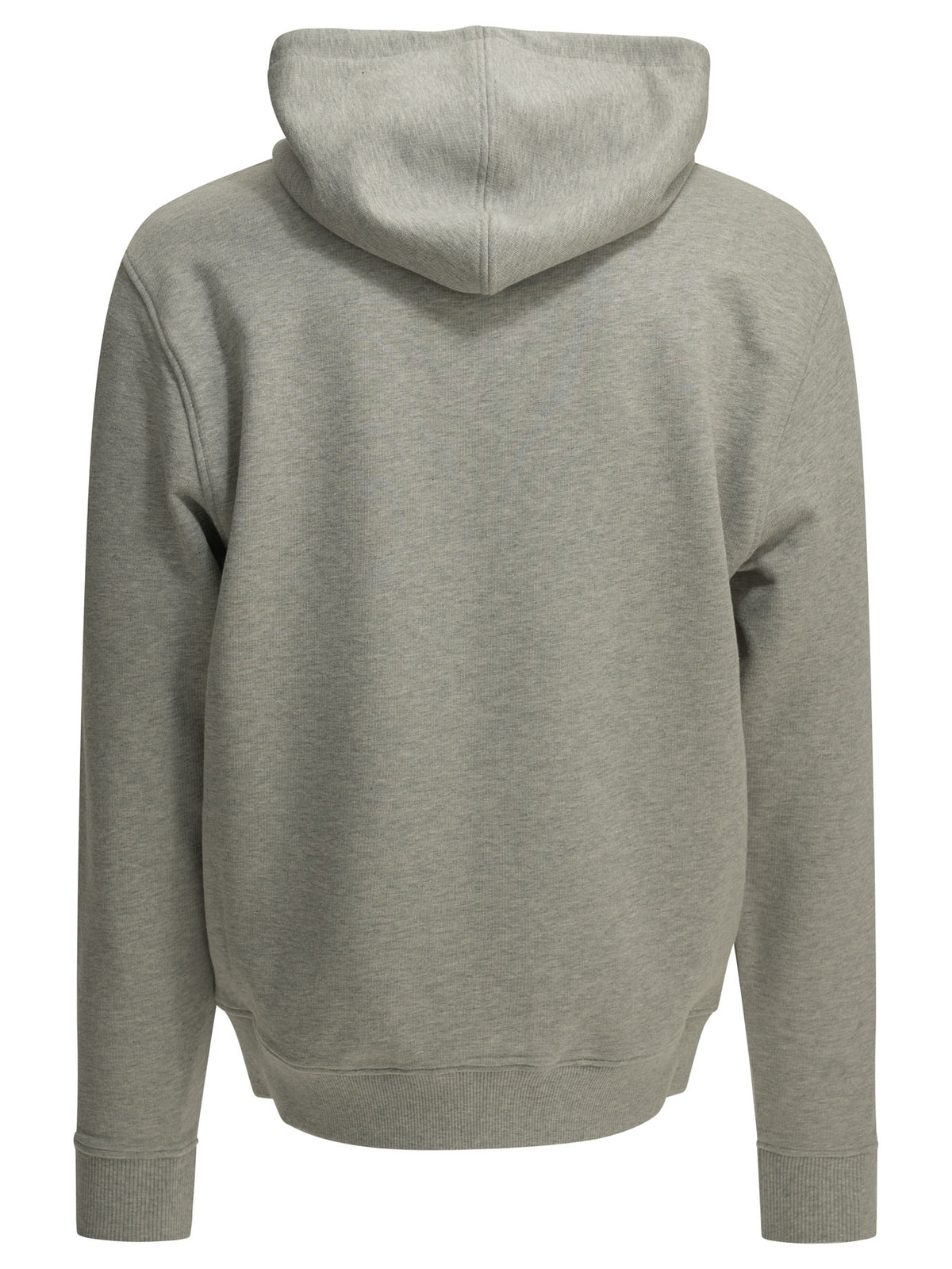 Ami Paris "Ami de Couer" Zip-Up Sweatshirt - Grey