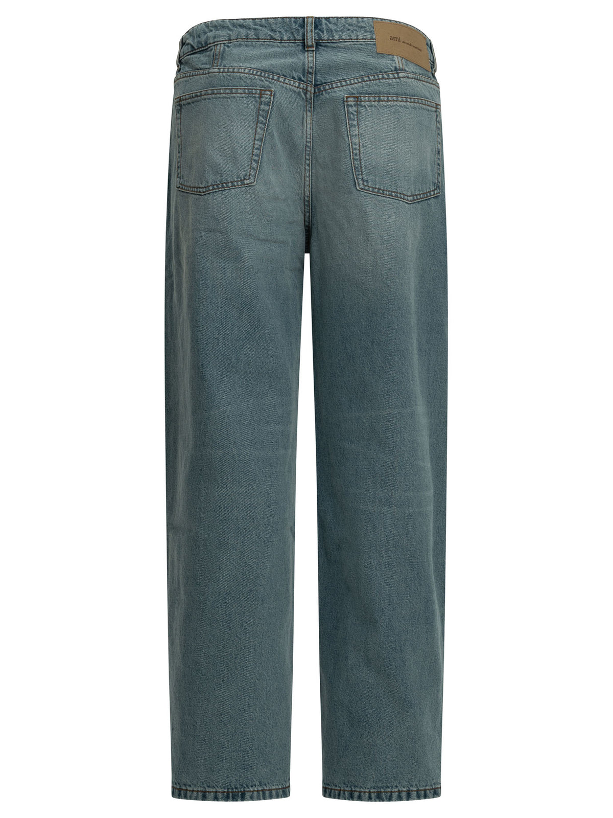 Ami Paris Wide-leg jeans - Light Blue