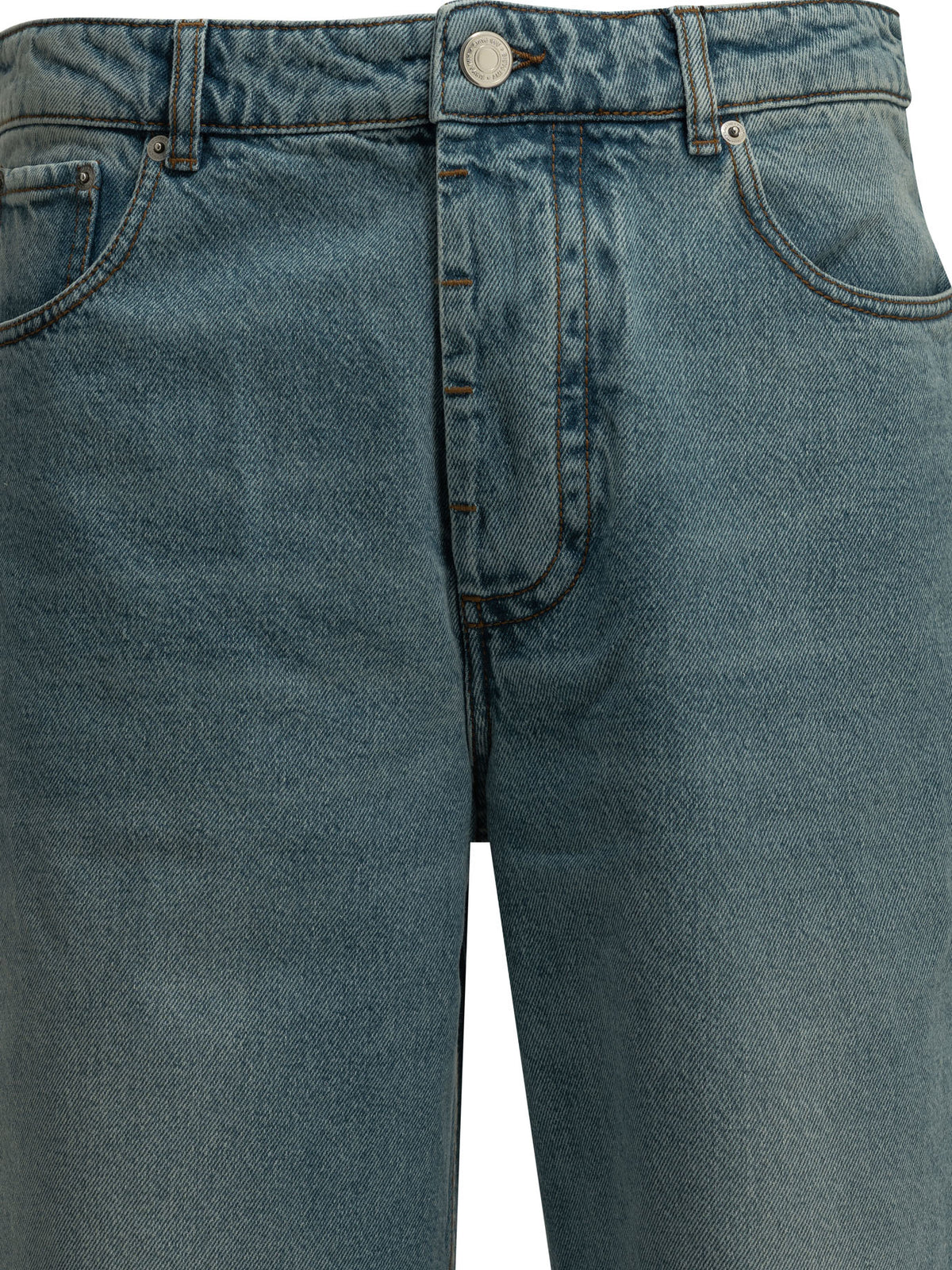 Ami Paris Wide-leg jeans - Light Blue