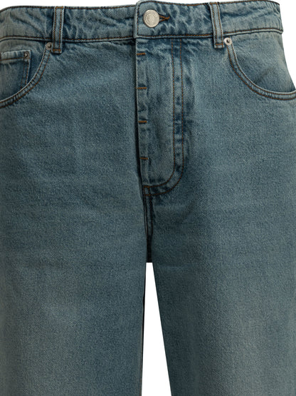 Ami Paris Wide-leg jeans - Light Blue
