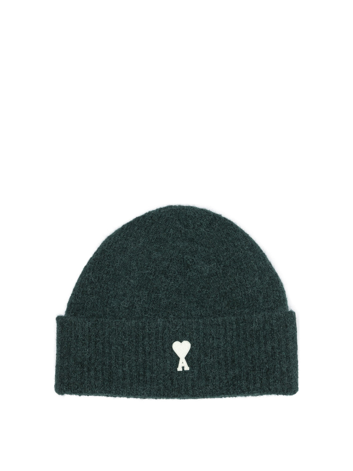 Ami Paris Alpaca Beanie - Green