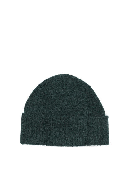 Ami Paris Alpaca Beanie - Green