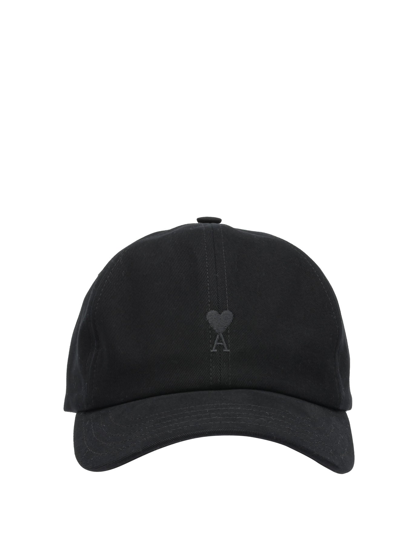 Ami Paris "Ami De Cœur" Baseball Cap - Black