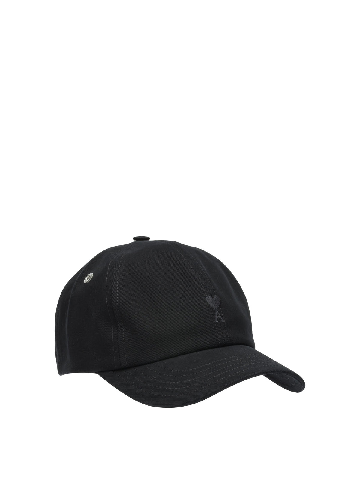 Ami Paris "Ami De Cœur" Baseball Cap - Black