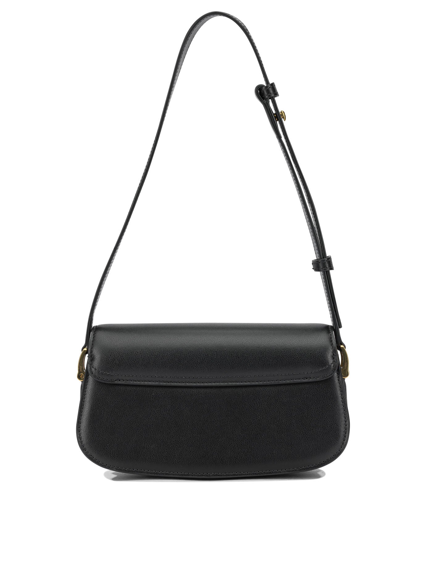 Ami Paris "Paris Paris" Small Shoulder Bag - Black