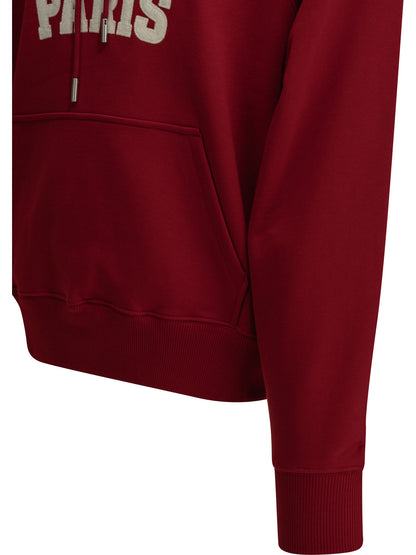 Ami Paris "Ami Paris" Hoodie - Red