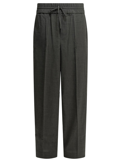 Ami Paris Casual wool pants - Grey
