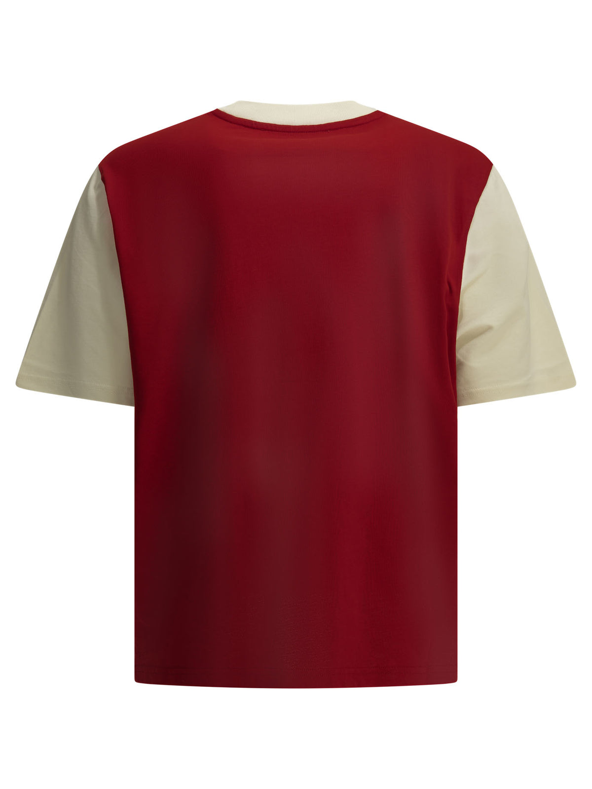 Ami Paris Crewneck T-shirt with logo - Red