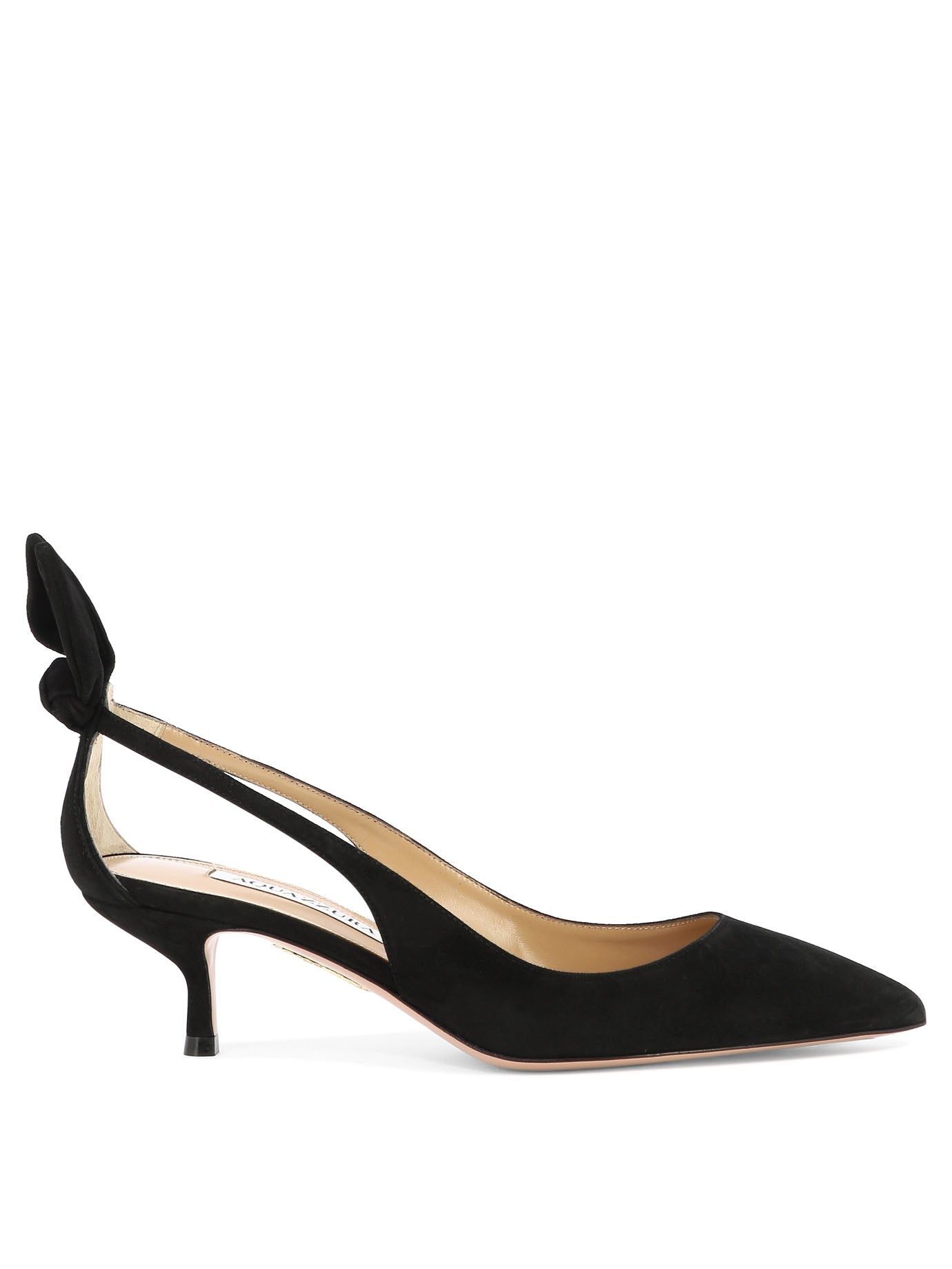 Aquazzura "Bow Tie Pump 50 mm" Décolleté - Black