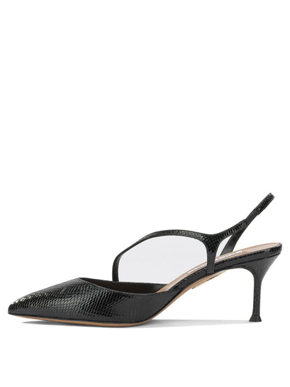 Aquazzura "Dynasty 65MM" Pumps - Black