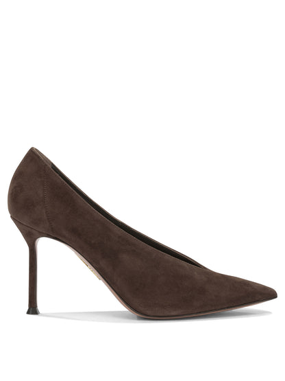 Aquazzura "Voltaire 85mm" pumps - Brown
